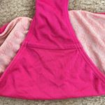 Victoria's Secret Hot Pink Satin V Hardware Bandeau Bikini Swimsuit Set Small Photo 10