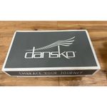 Dansko Larissa Milled Flats Black Nappa Leather 5.5/6 US 36 EU NIB Arch Support Photo 13