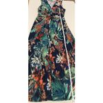 Soft Surroundings  Maxi Dress Medium Tropical Floral Boho Bloom Resort Casual Photo 3