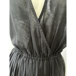 Charlotte Russe Y2k Prom Black Halter Egyptian Gold Beaded Maxi Dress Formal L Photo 6