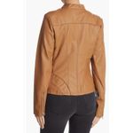 Guess  Faux Leather Racer Jacket‎ Size Large Photo 3