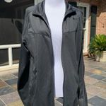 Nike  Charcoal Gray Zip Up Athletic Jacket S Photo 6