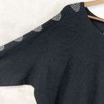 Liv Milano Women Sweater Large Softcore Clean Girl Quiet Luxury Preppy Studded Black Photo 1