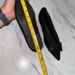 C.Paravano Black tweed pointed toe flats with C Buckle size 36 Photo 10