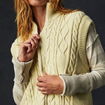 Free People  Lizzy Half Zip Vest Photo 0