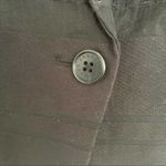 Armani Exchange Textured Stripe Blazer Black Size 2 Photo 4