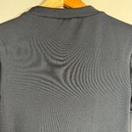 Rachel Parcell  Interlocking Draped Mini Dress Women's XXS Black Career Designer Photo 13