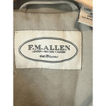 F.M. Allen Jacket Womens Small Safari Hunting Blazer Casual Travel Patch Pocket Tan Photo 6