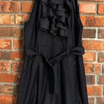 Twenty womens sleeveless ruffle belted mini dress black M Size M Photo 0