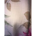 Bill Blass Silks by  Jeanswear Pure Silk Vintage Floral Tie Front Shirt Photo 4