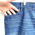 Old Navy  Womens Shorts High Rise Slouchy Straight Jean Denim Cut Off Size 22 Photo 8