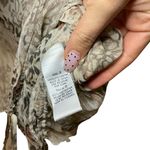 Source Unknown Y2K Sheer Leopard Animal Print Blouse Photo 4