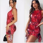 White Fox Boutique  White Fox Midnight Affair Mini Dress Rosé Spritz Red Photo 1