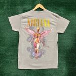 Nirvana In Utero Fairy Grunge Band T-Shirt Size Medium Photo 1
