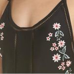 Topshop  Floral Frill Embroidered One-Piece
Swimsuit Sz 2 Photo 3