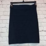 BCBG MaxAzria Black Mini Skirt Photo 1