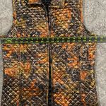 Chico's quilted metallic print zipper puffer vest Photo 9