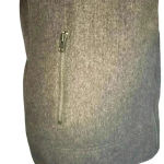 Banana Republic  Vest Gray, Wool, Zip Close Pockets Size M.  D45 Photo 2