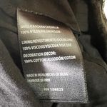 Shyanne Diamond Embroidered Mesh Tiered Ruffle Midi Skirt Womens XS Black Lace Photo 7