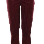 Indigo Rein High Waisted Red Striped Corduroy Pants  Photo 0