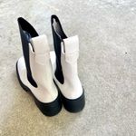 Revolve NEW St. Sana Lisbon Boot in White and Black Size 10.5 NIB Photo 11
