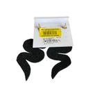 Anna & Ava  Snake Dangle‎ Earrings Black Silver Rhinestone Statement Photo 2