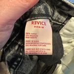 Revice Denim Revice High Rise Two-Tone Button Fly Jeans Sz 25 Black & White USA Made Photo 3