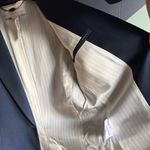 Stella McCartney NWT $1,295 Wool/Mohair Navy Blazer, Size IT 38 (US ~2) Photo 7