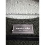Wooden Ships  Chunky V Neck Mohair Wool Blend Sweater size M/L Photo 1
