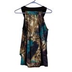 Dress Barn Women Colorful Sleeveless Top Size Medium USA Made Summer Vacation Photo 1