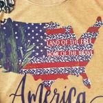 🆕American Map Land Of The Free Tank Photo 1