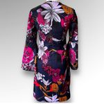 Trina Turk Cheers Floral Bell Sleeve Dress sz 10 Photo 6