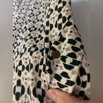 Merona Women’s Dress Geometric Ikat Shirt Sleeveless Pockets Size M Photo 2