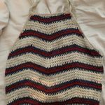 Charlotte Russe Striped Knit Halter Top Photo 0