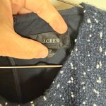 J.Crew  Navy Bouclé Tweed Sleeveless Fit & Flare Dress Photo 6