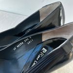 Pierre Cardin Vintage Black Patent Leather Heels Party Career Pumps Size 6.5 Photo 1
