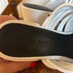 Rebecca Minkoff  white knotted strap block heel sandals 6 Photo 5