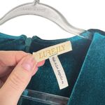 Lurelly  Parisienne Velvet Floor Length Gown with Slit‎ Long Sleeve Formal Size 2 Photo 8