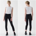 AGOLDE Sophie Hi Rise Crop Jeans in Temple (Black) Size 25 Photo 7
