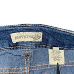 Paris Blues Y2K Bootcut Distressed Jeans Women’s Size 7 (29x29.5) Blue Low Rise Photo 5