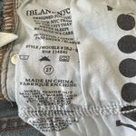 BLANK NYC SZ 27 Jean Shorts Little Queenie Whiskered Distressed Zip-Fly Low-Rise Photo 7