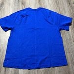 Zella Blue Mykonos Activewear Short Sleeve Tee Size Medium Photo 1
