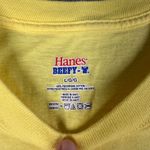 Hanes The Salty Dog Cafe Large Beefy-T Yellow Crew Neck Short Sleeve T-shirt Photo 6