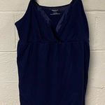 Motherhood Maternity Women’s Navy Nursing Tank Top Size Large Photo 0