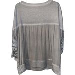 POL Gray Oversized Bandana Print Top, Large Photo 4
