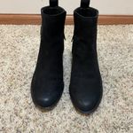 Vionic Size 7 Sienna Suede Bootie Boots Black Buckle Waterproof Photo 2