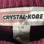 Crystal Kobe | Vintage Short SleeveSweater Size L Photo 2