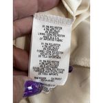 Tiana B. Cream/Silver Thread Crocheted Sleeveless Fringe Lined Slip‎ Dress 16W Silver Size 16 Photo 6