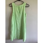 A New Day ‎ Lime Green Keyhole Back Linen Blend Summer Sundress Dress XS NEW NWT Photo 7