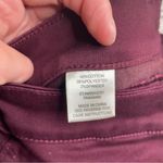 Love, Fire Womens Skinny Leg Pants Chinos Burgundy Maroon 5 Mid Rise Zip Pockets Photo 7